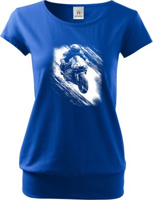 Cyklus energie, motorkář, bílý tisk