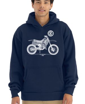 ČZ 125 / 519, motocross, bílý potisk