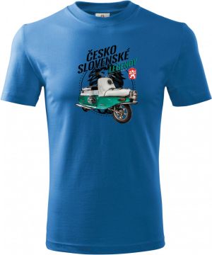 ČZ 175 Čezeta, V26 - legendy, zelená