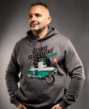 ČZ 175 Čezeta, V26 - legendy, zelená