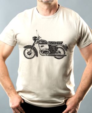 ČZ 175 Deluxe, černý tisk