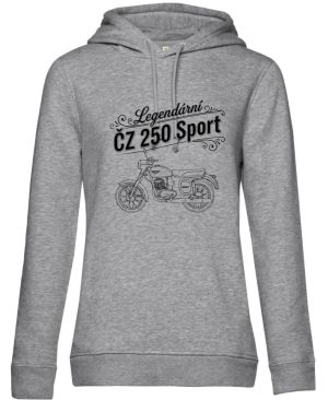 ČZ 250 Sport, černý tisk