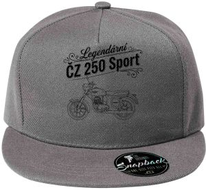 ČZ 250 Sport, černý tisk