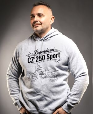 ČZ 250 Sport, černý tisk