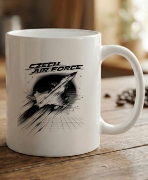 Czech Air Force, černý tisk