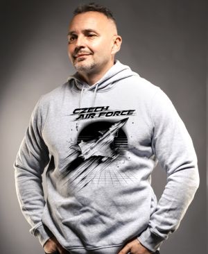 Czech Air Force, černý tisk