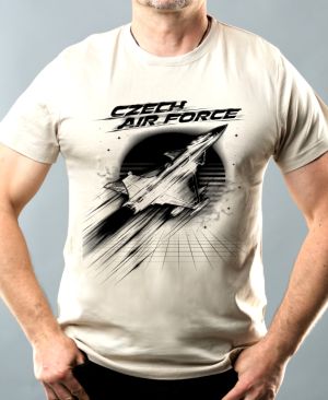 Czech Air Force, černý tisk