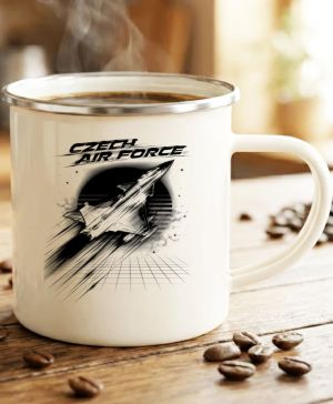 Czech Air Force, černý tisk