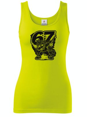 Dabující jednorožec 67, V2, černý potisk