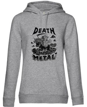 Death metal unicorn, černý tisk