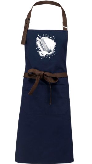 Dechovka, akordeon, bílý potisk