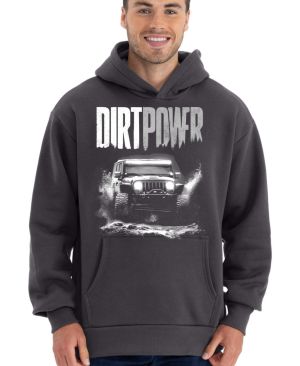 Dirt power, 4X4, bílý tisk
