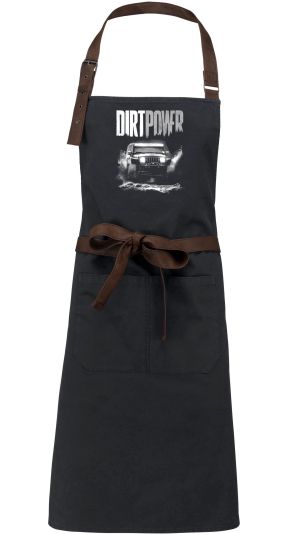 Dirt power, 4X4, bílý tisk