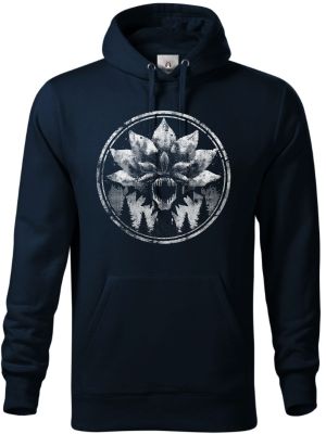 Démon z hlubin lesa, bílý tisk