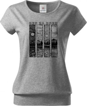 Den za dnem, V1, černý tisk