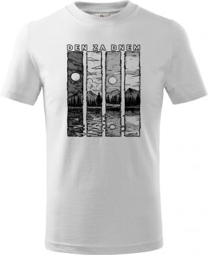 Den za dnem, V1, černý tisk