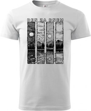 Den za dnem, V1, černý tisk