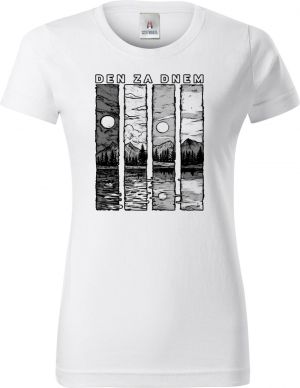 Den za dnem, V1, černý tisk