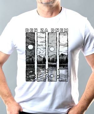 Den za dnem, V1, černý tisk