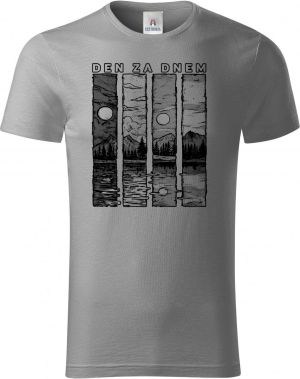 Den za dnem, V1, černý tisk