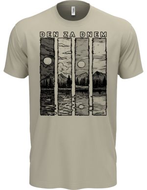 Den za dnem, V1, černý tisk