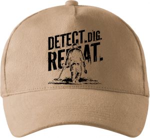 Detect. Dig. Repeat, černý tisk