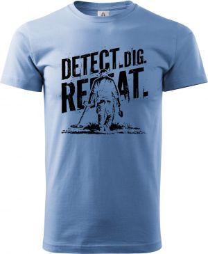 Detect. Dig. Repeat, černý tisk