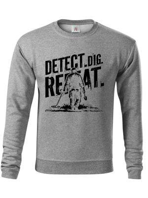 Detect. Dig. Repeat, černý tisk