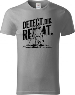 Detect. Dig. Repeat, černý tisk