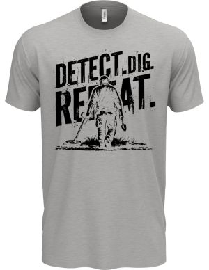 Detect. Dig. Repeat, černý tisk