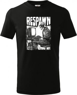 Respawn, bílý tisk