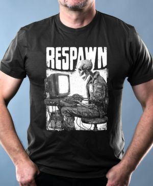 Respawn, bílý tisk
