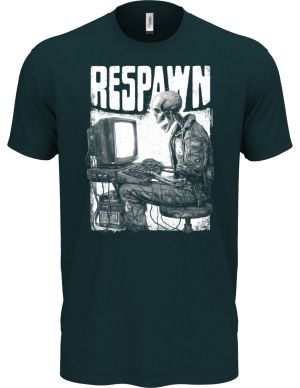 Respawn, bílý tisk