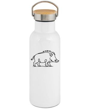 Divoká linie divočák, černý potisk