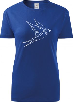 Divoká linie vlaštovka, bílý potisk