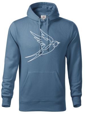 Divoká linie vlaštovka, bílý potisk