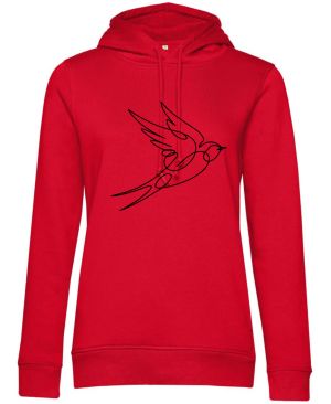 Divoká linie vlaštovka, černý potisk