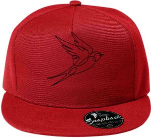 Divoká linie vlaštovka, černý potisk