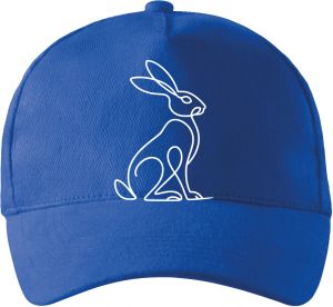 Divoká linie zajíc, bílý potisk