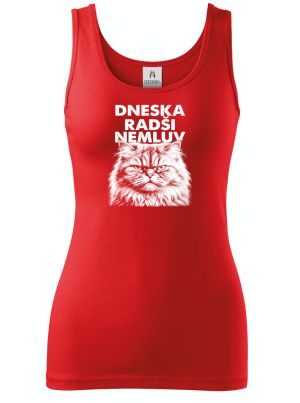 Dneska radši nemluv, bílý tisk