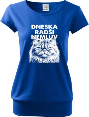 Dneska radši nemluv, bílý tisk