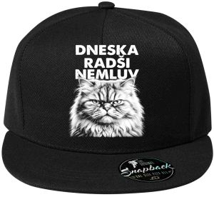 Dneska radši nemluv, bílý tisk