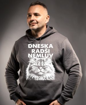 Dneska radši nemluv, bílý tisk