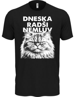 Dneska radši nemluv, bílý tisk