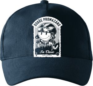 Dobře promazáno, bílý potisk