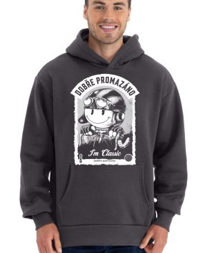 Dobře promazáno, bílý potisk