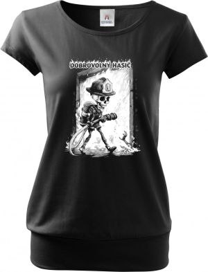 Dobrovolný hasič, bílý tisk