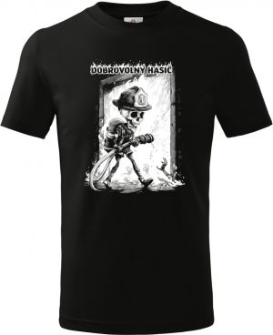 Dobrovolný hasič, bílý tisk