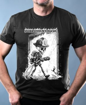 Dobrovolný hasič, bílý tisk