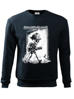 Dobrovolný hasič, bílý tisk